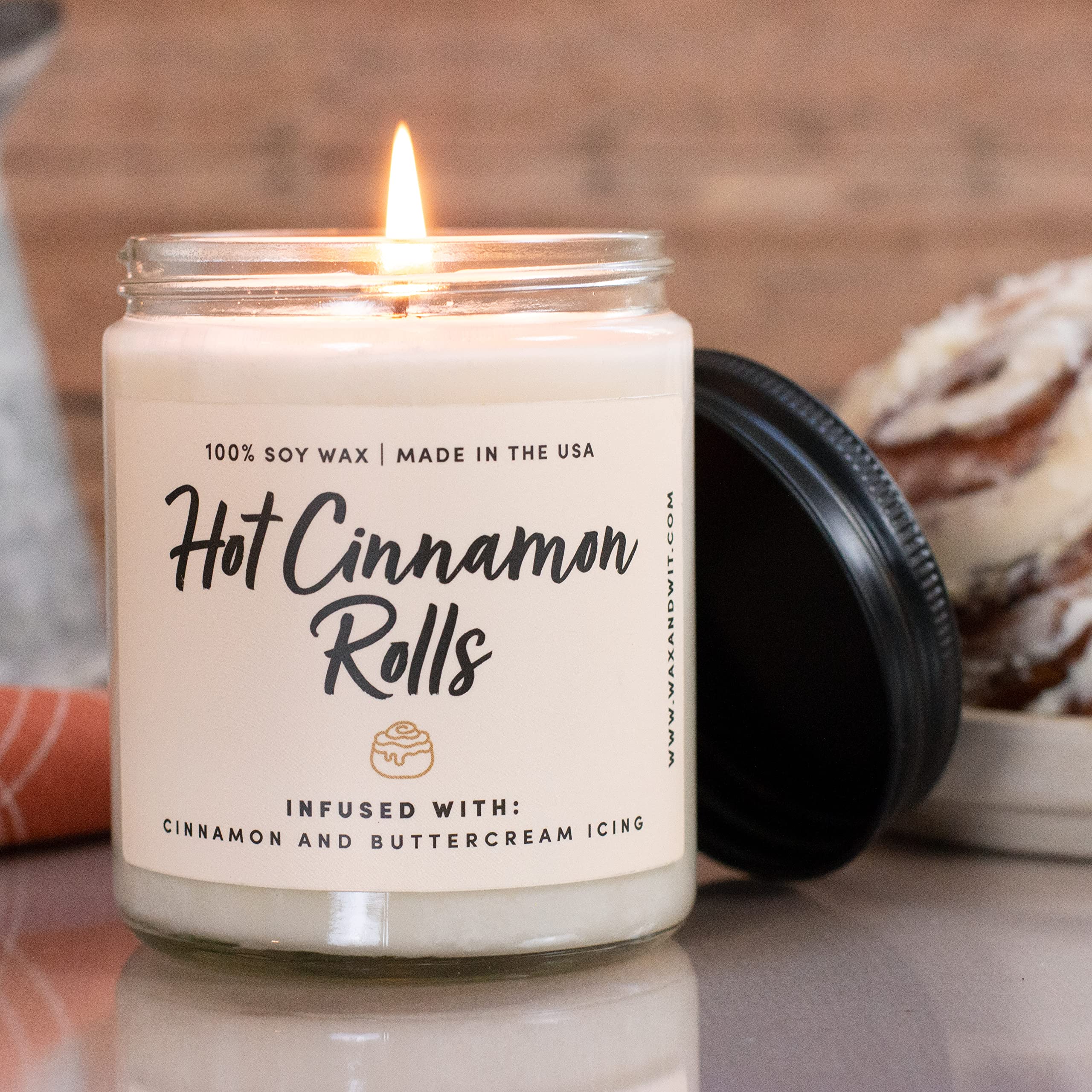 Reuse jar for matches cotton rounds after candle