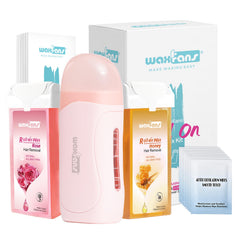 Waxfans Roll on Wax Kit pink packaging