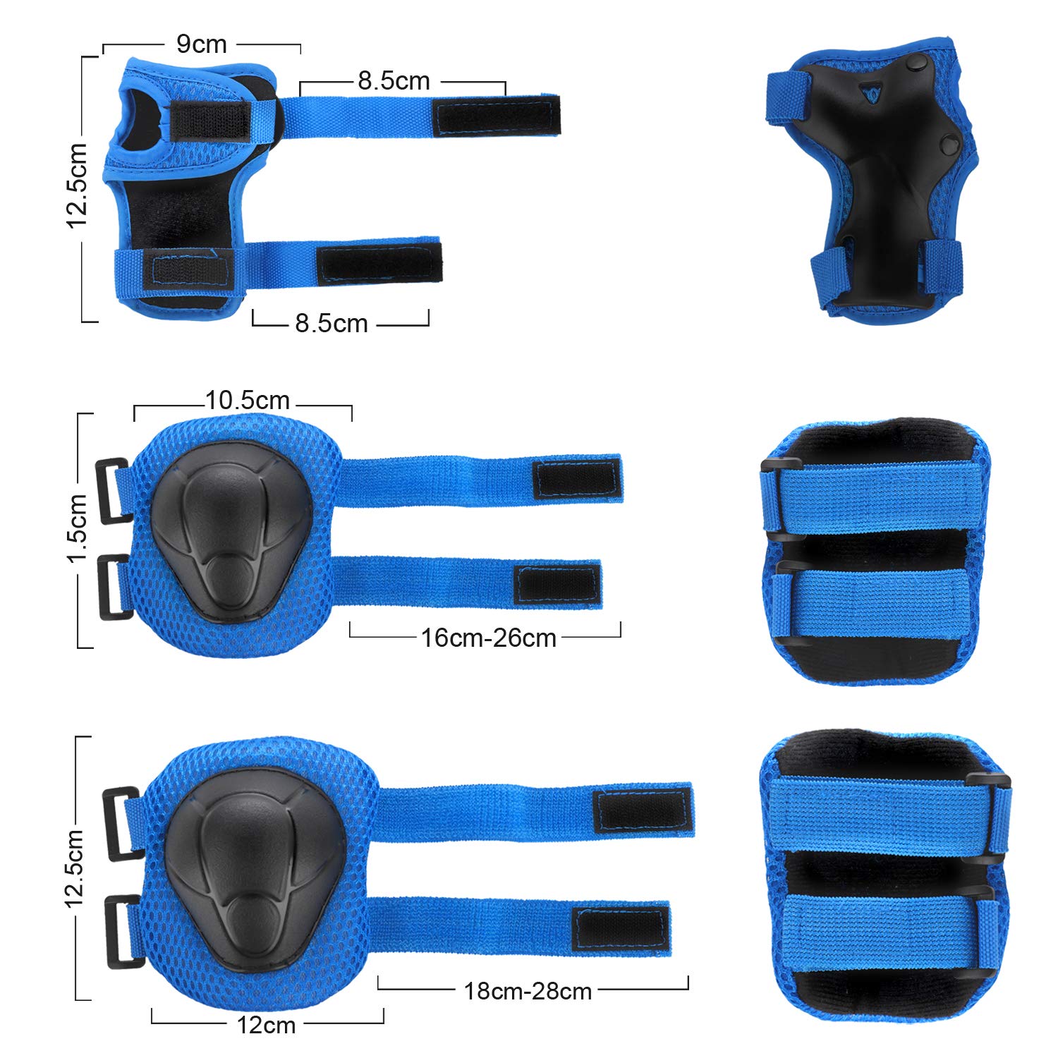WayEee helmet adjustable for kids ages 3-10