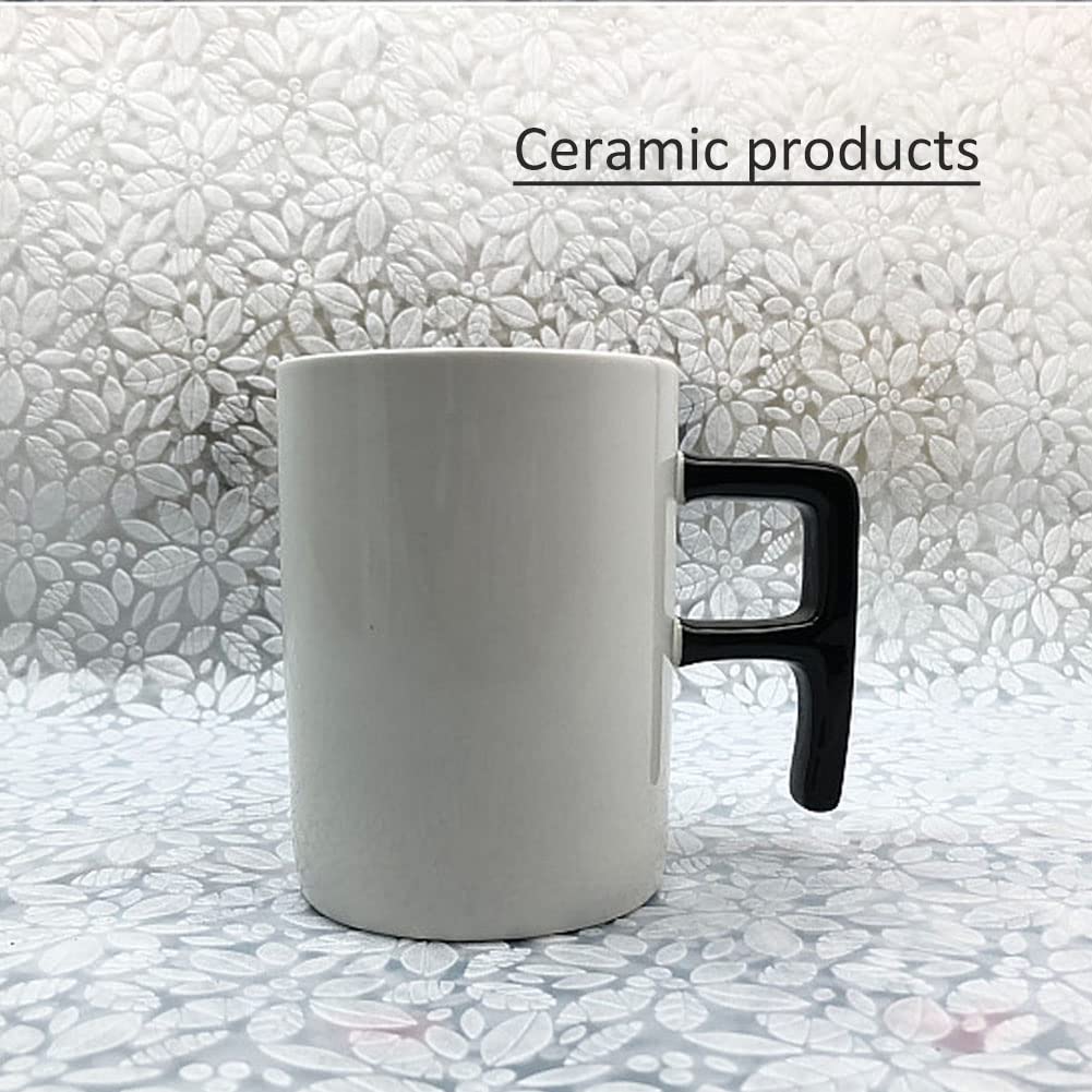 F Handle detail on Wayuto ceramic mug