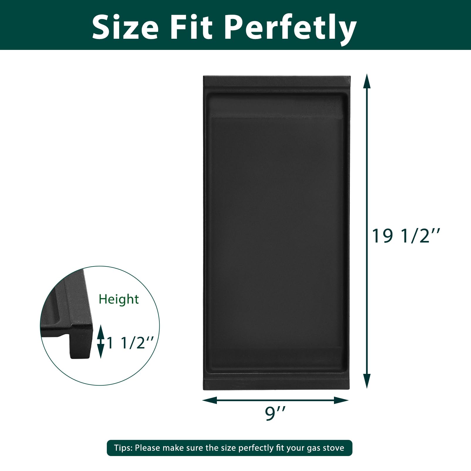 WB31X49806 GE griddle replacement part close up