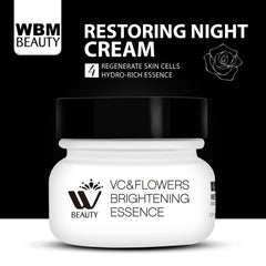 Hydro rich essence in WBM night cream bottle