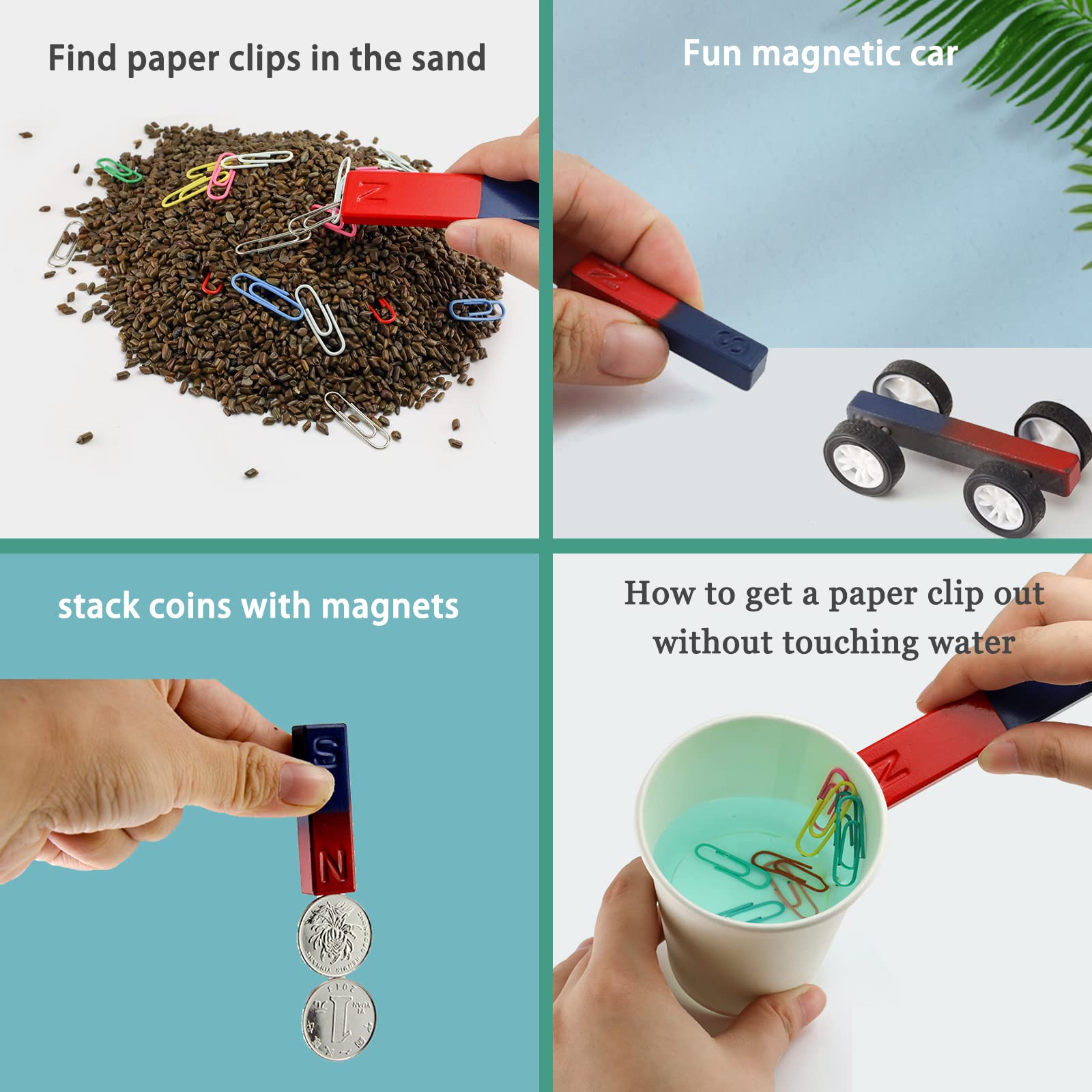 Fragile bar magnet handle with care