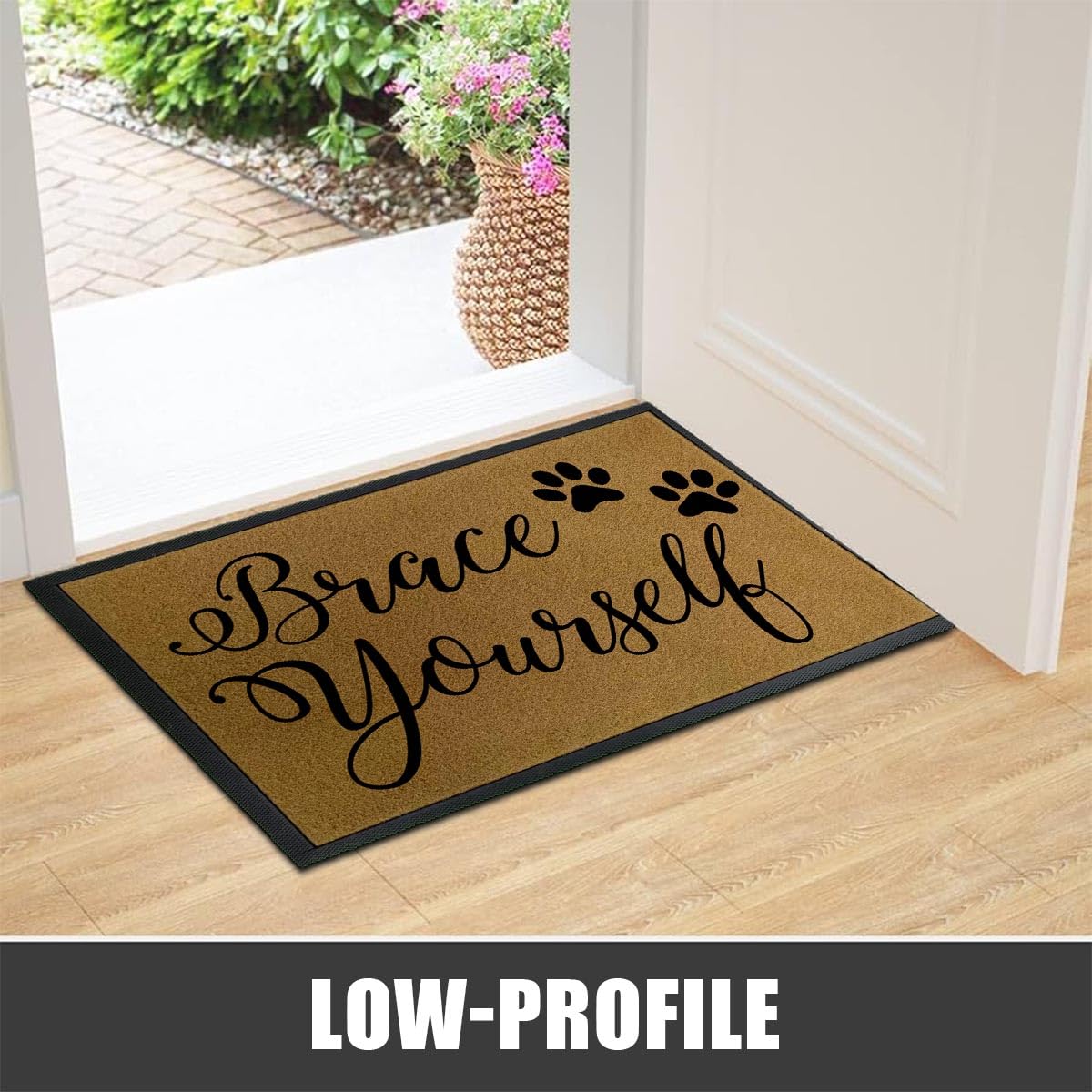 30x17 inch entryway mat suitable for porch decor