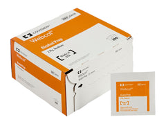 Carton of 200 Webcol Alcohol Prep Pads Medium 2 Ply