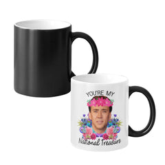 WECE You're My National Treasure morphing mug 11oz front view