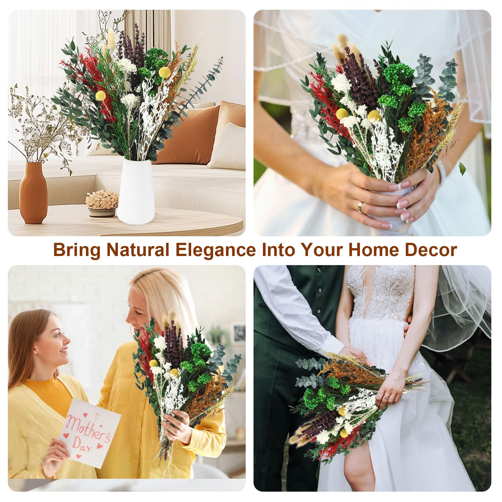 Ideal for DIY wreaths brides bouquets and gifts