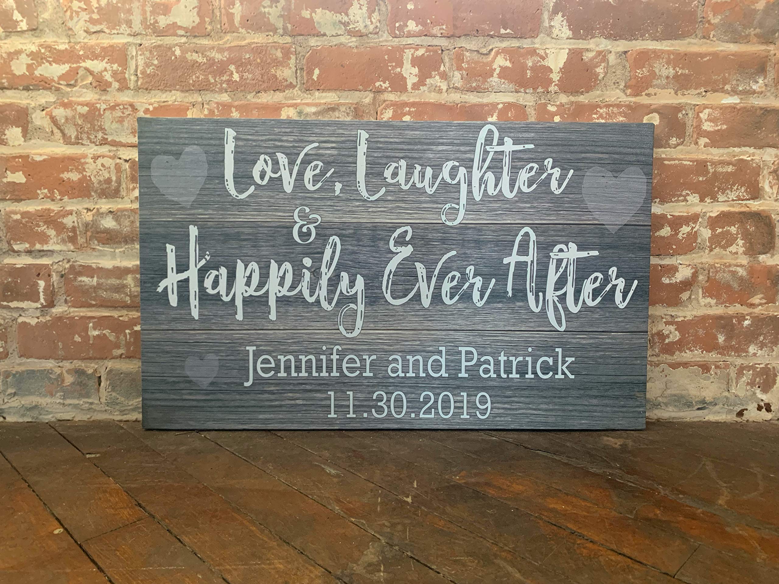 Complimentary note card included with sign