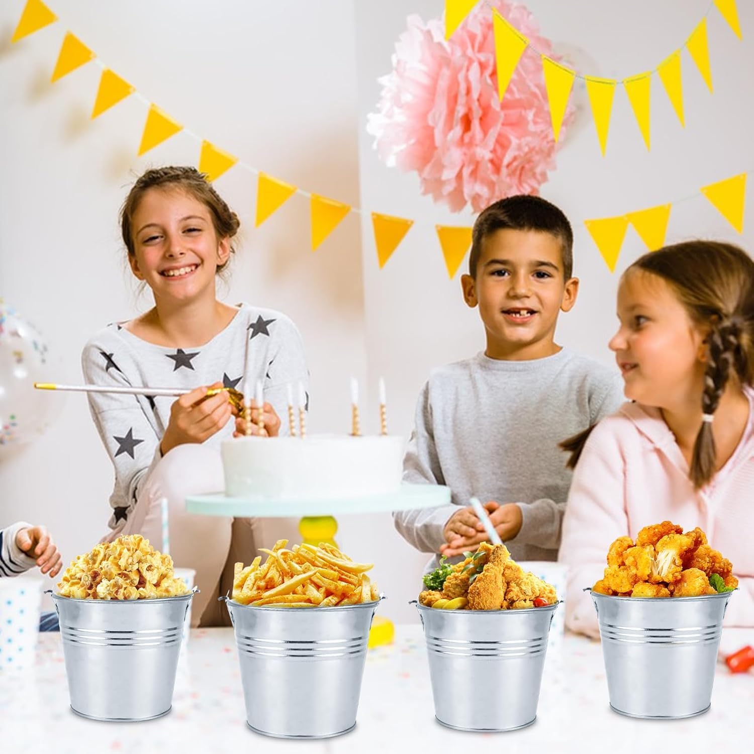 ideal for displaying flowers and rolled silverware
