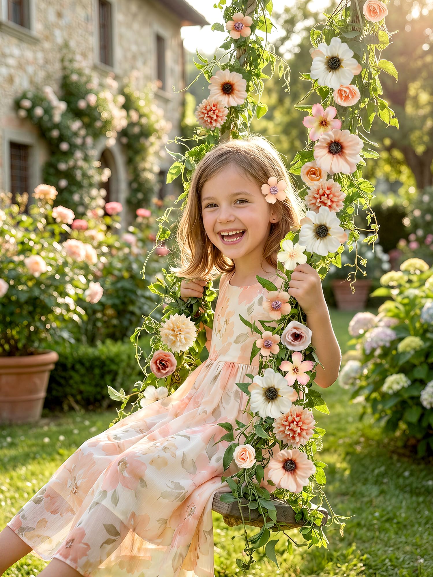 2–7.5 cm petite artificial flower heads for crafts