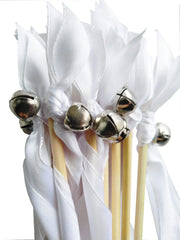 60 cm ribbon length white wand for events