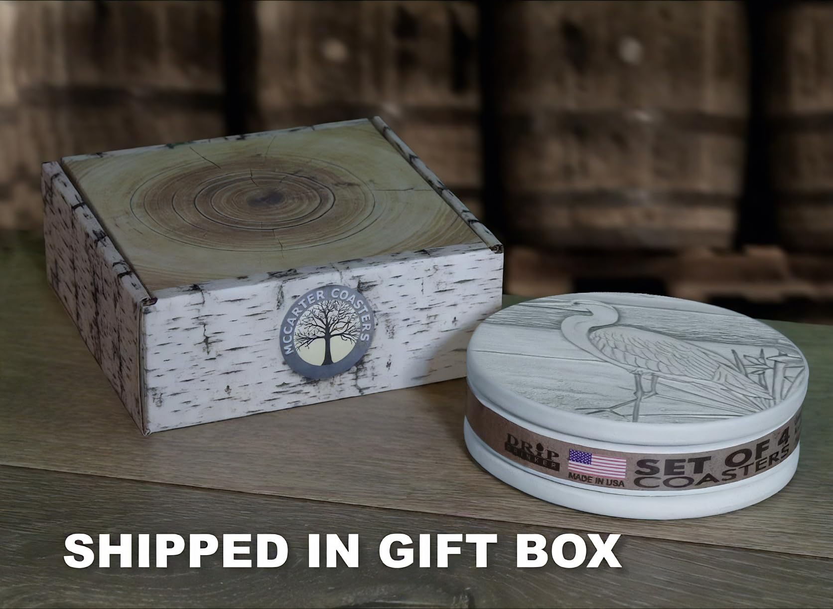 Absorbent coasters for everyday use