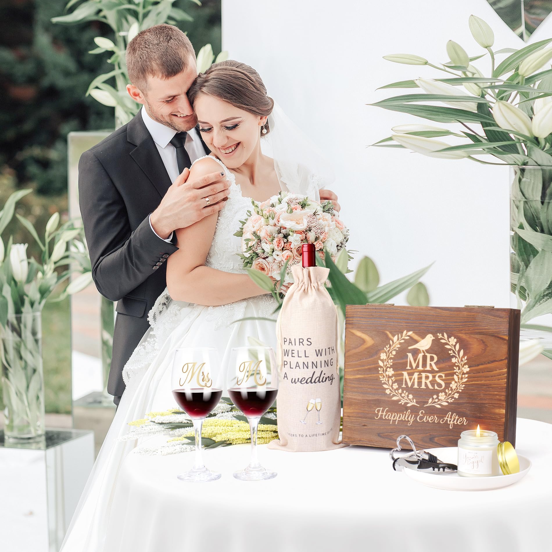 Wedding gift for couples packaging and presentation