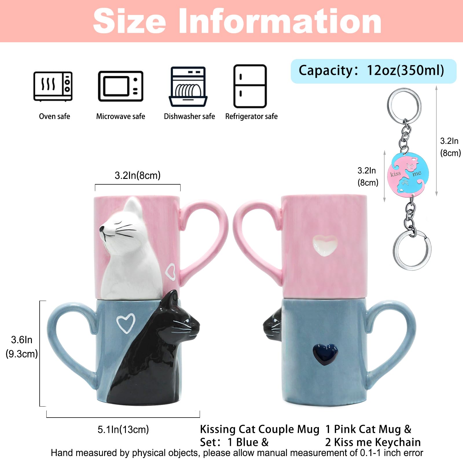 Engagement gift cat mugs MengCat