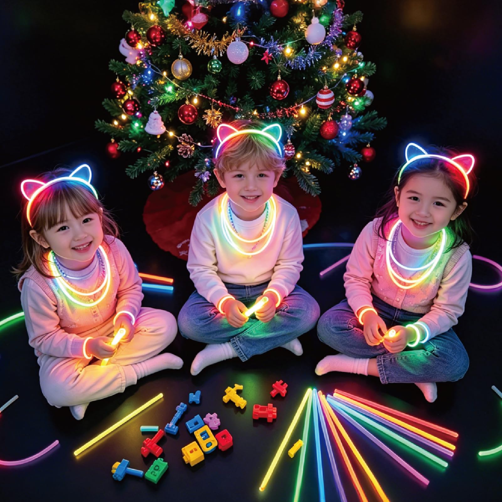 Wedding glow sticks bulk party favors image