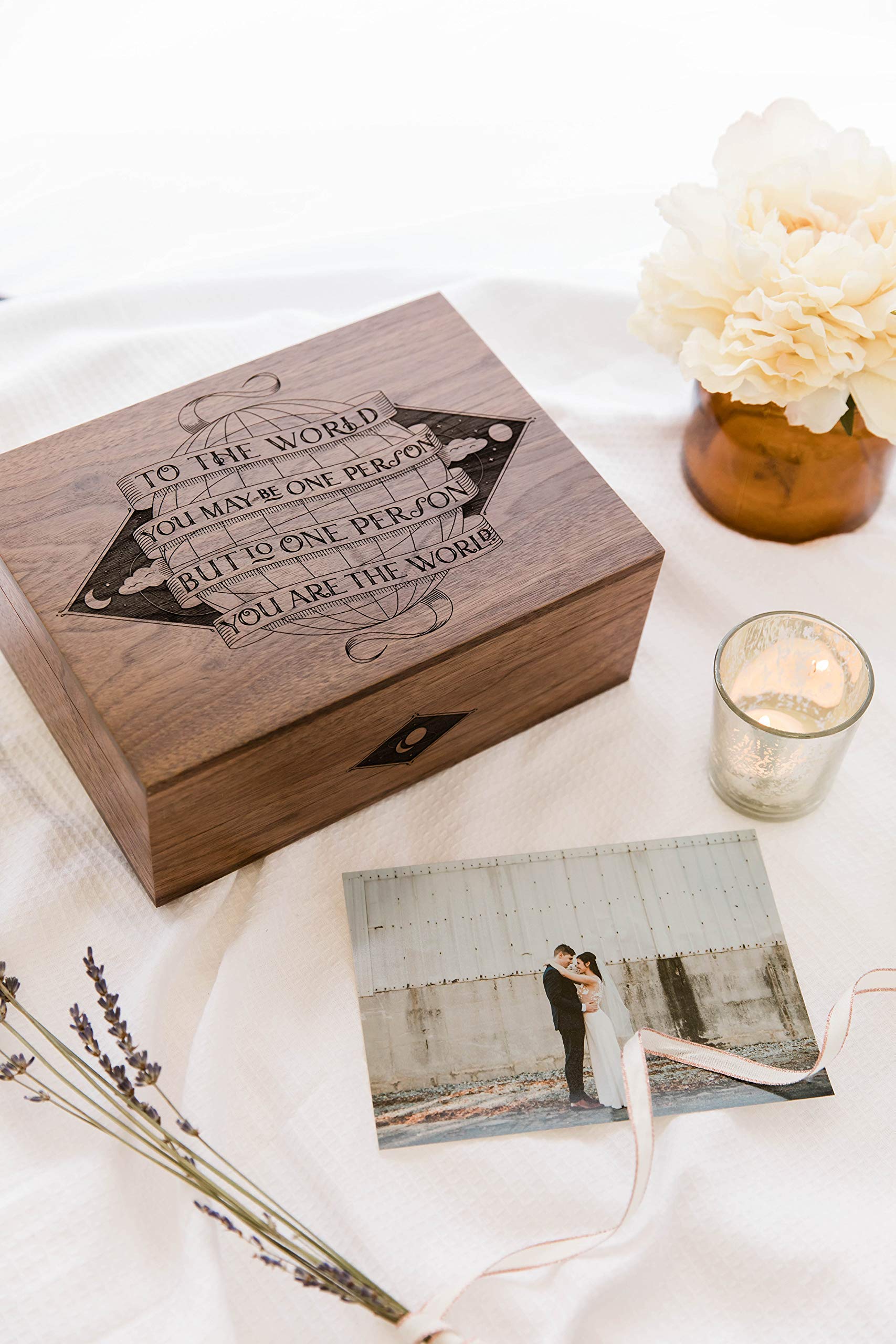 Wooden keepsake box gift idea image