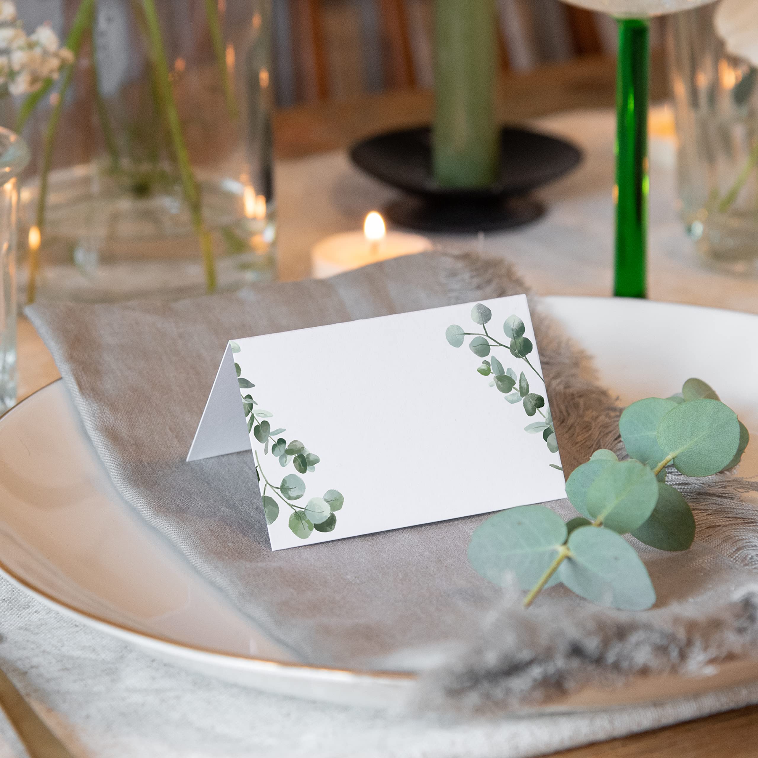 Wedding name cards by Manta Makes