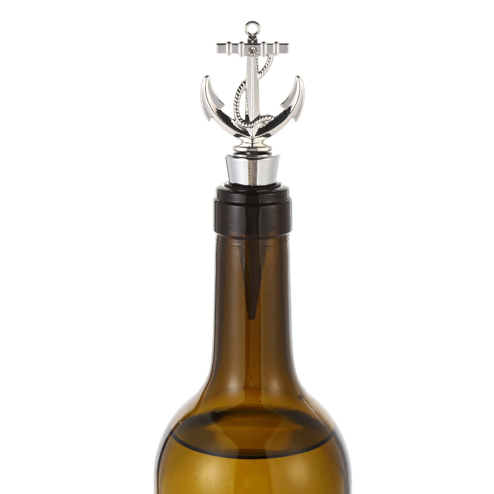 Silicone gasket seal detail on wine stopper