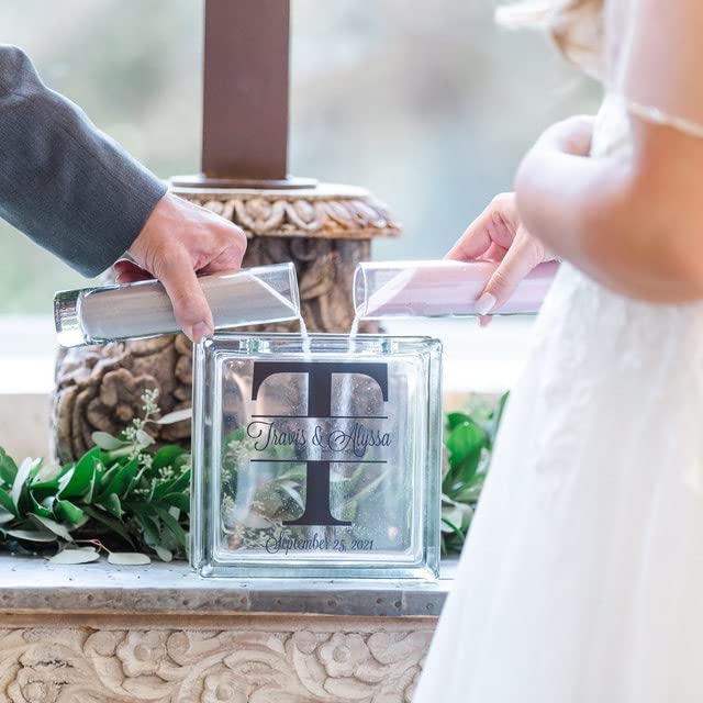 five pounds of sand included for ceremony