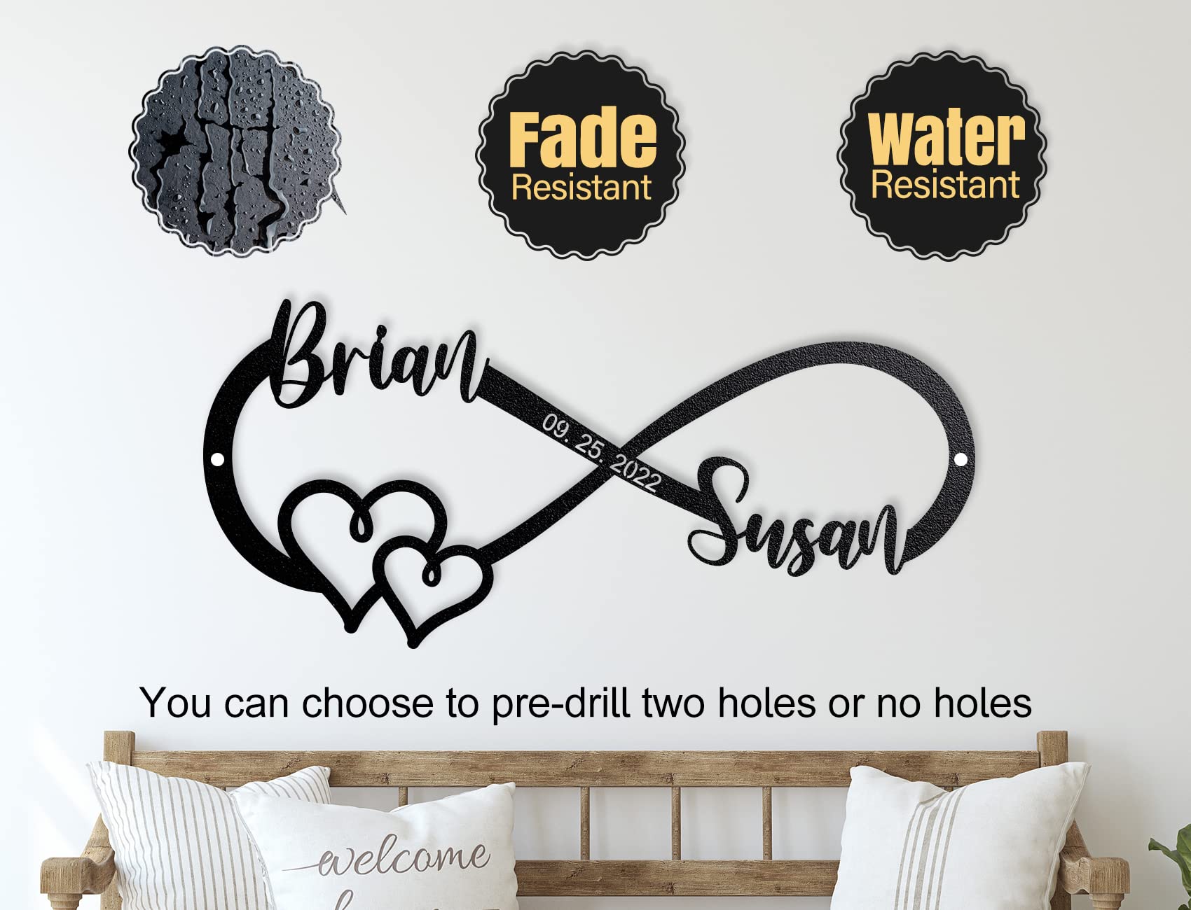 Wedding Sign for celebrations and ceremonies