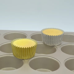 Wedding theme party cupcake liners presentation