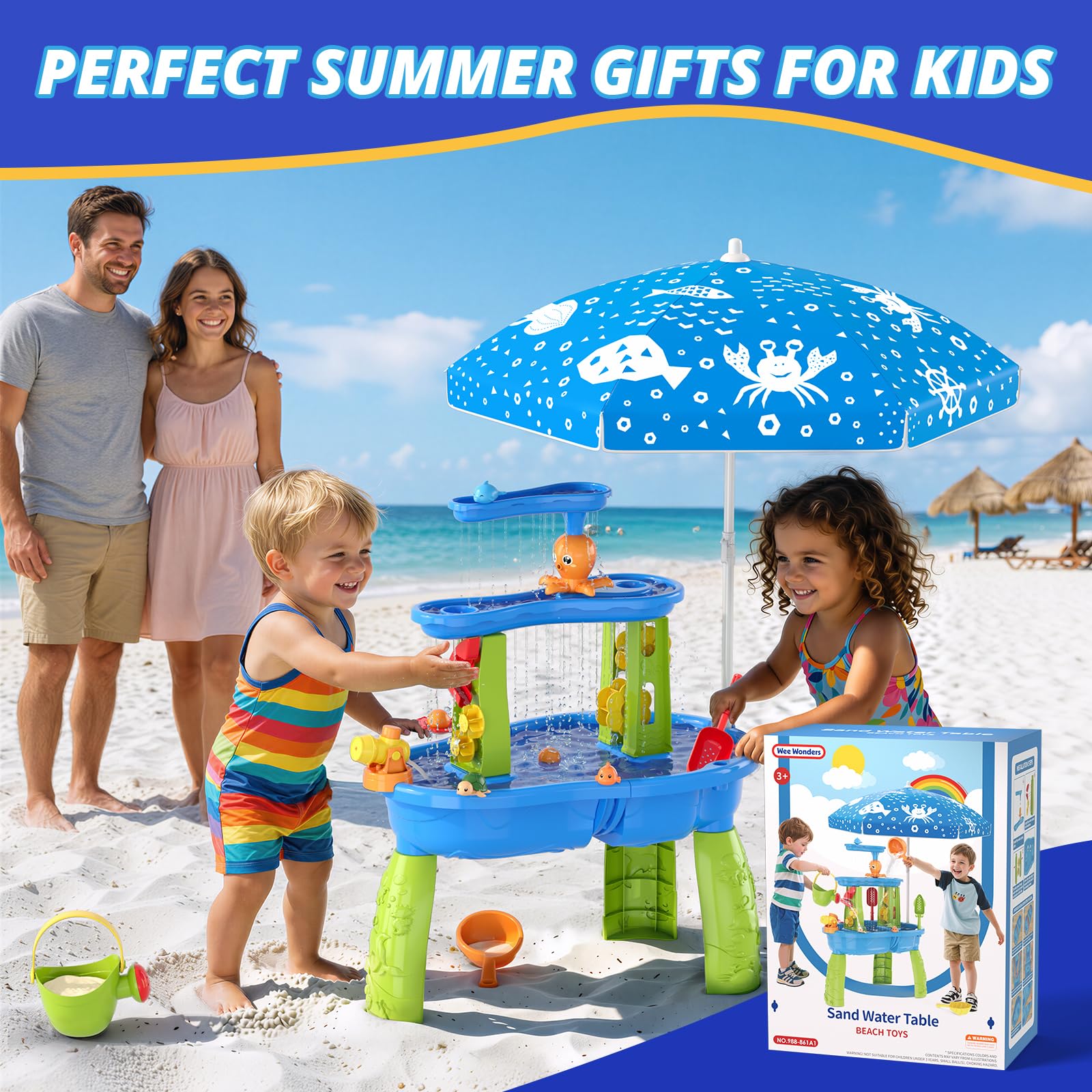 Gift idea Wee Wonders kids ages 3-8 water table
