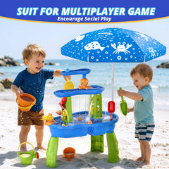 Multi-child play space for Wee Wonders water table