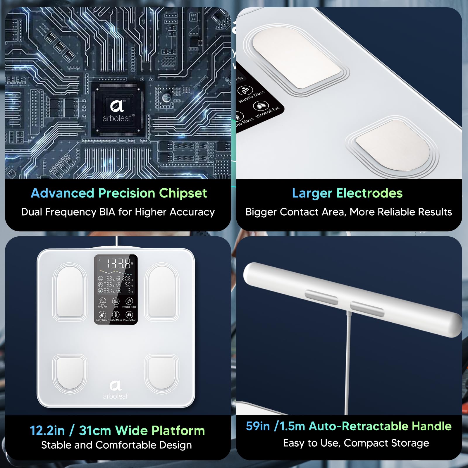 arboleaf weight scale product image 6