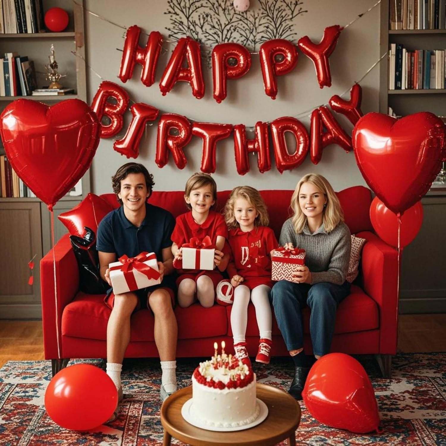 12 inch red matte balloons in WEIKA kit