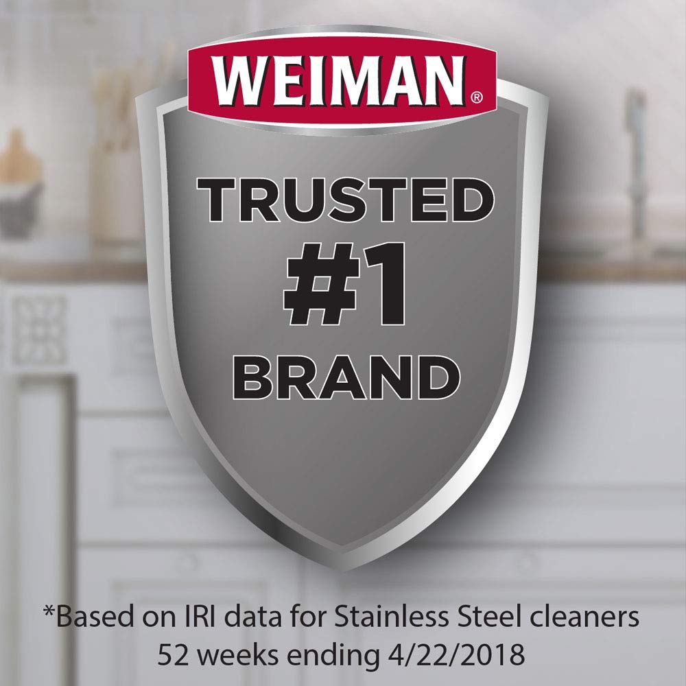 Weiman brass bronze cleaner packaging and label