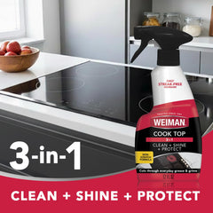 Two-pack cleaner spray and microfiber towel