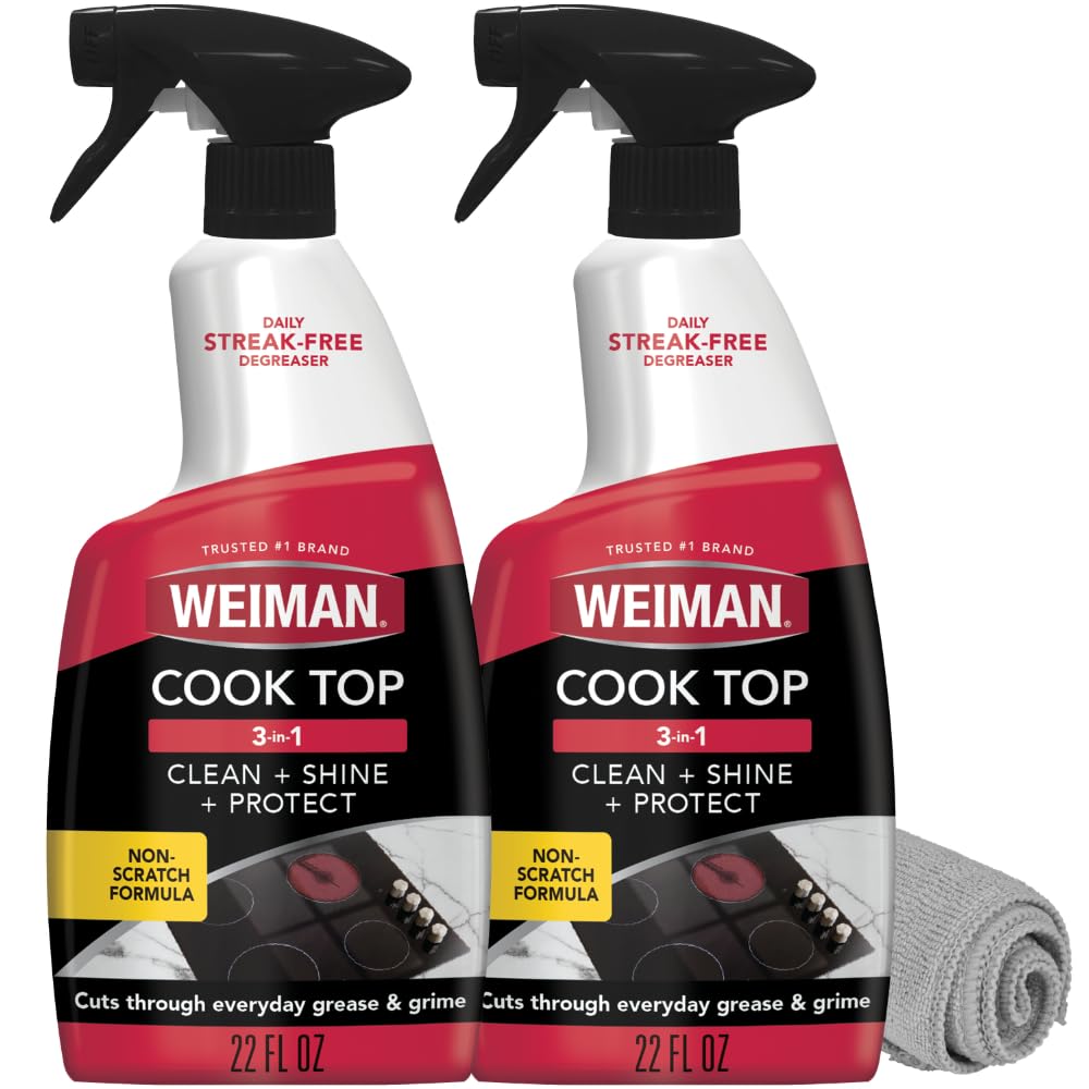Weiman daily cooktop cleaner degreaser bottle