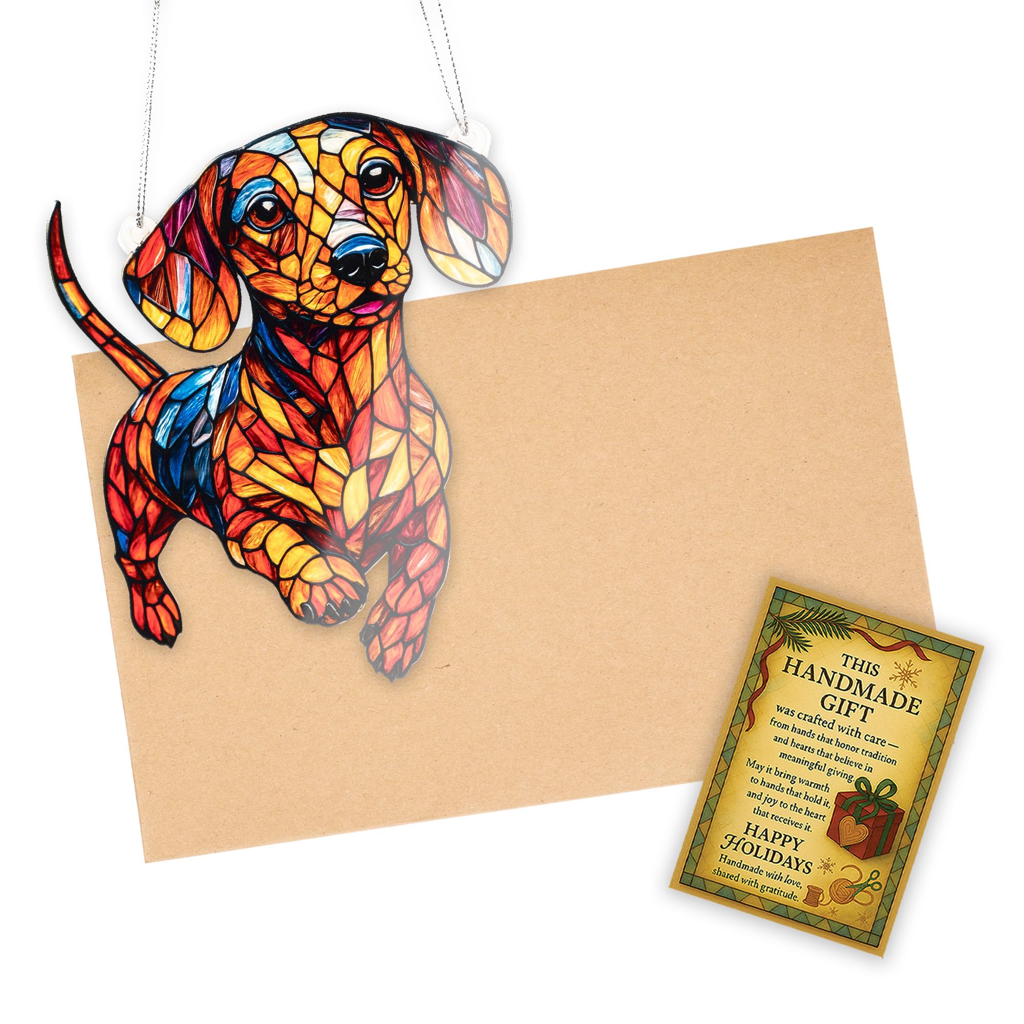Weiner dog Christmas ornament 2025 display