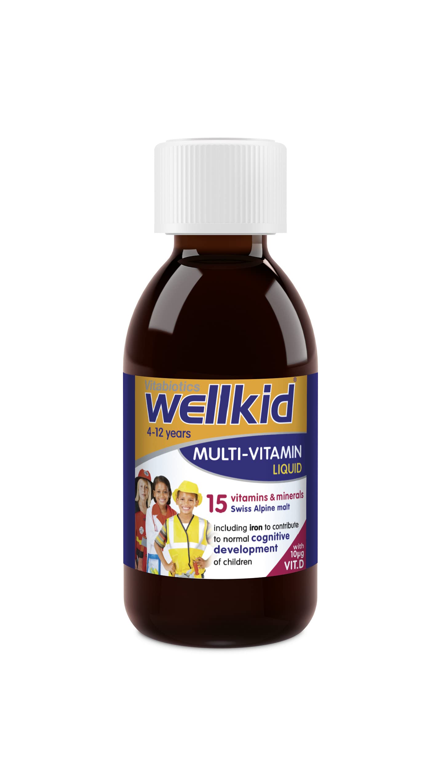 Wellkid Multi-Vitamin Liquid packaging 150ml