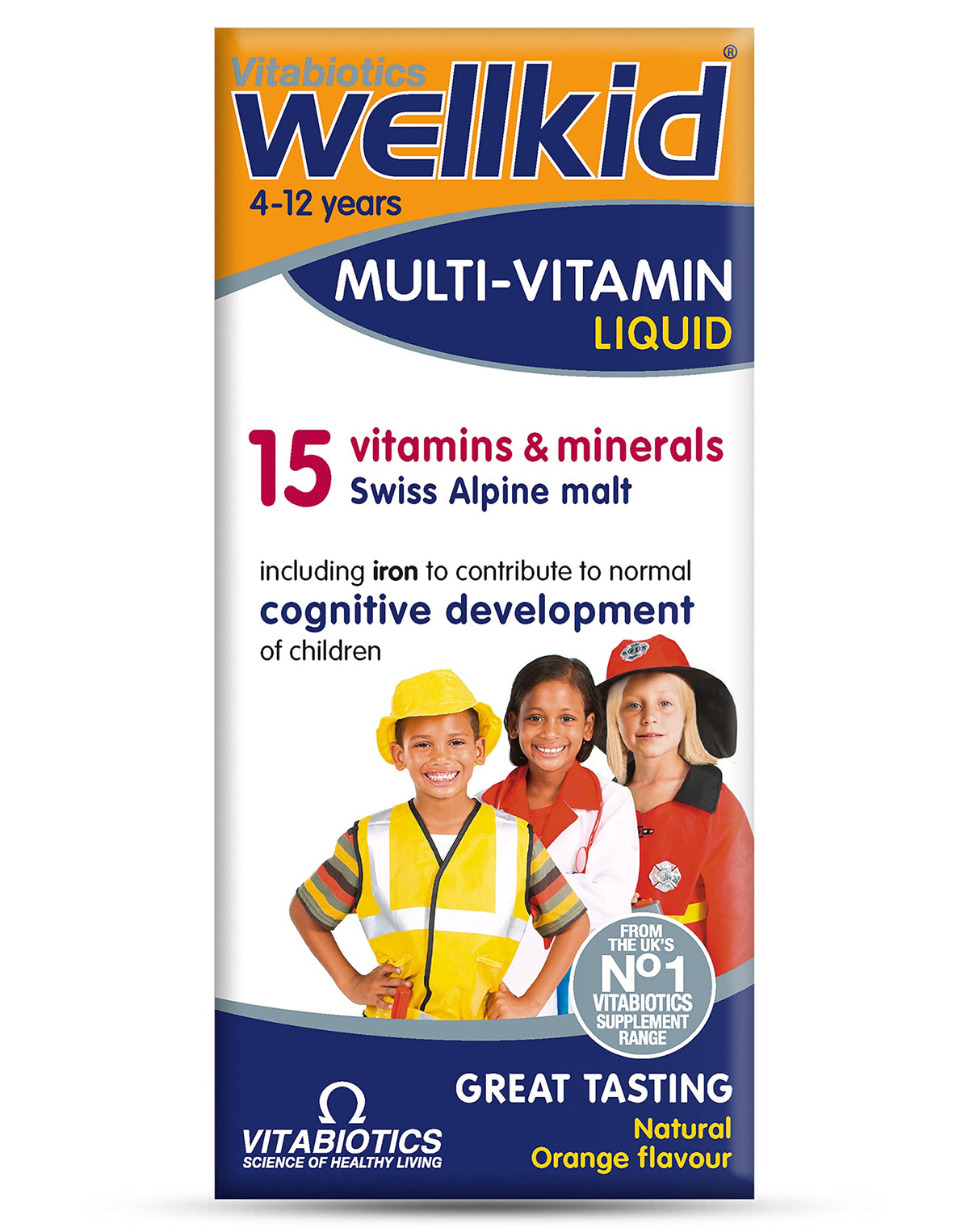 Wellkid by Vitabiotics Multi-Vitamin Liquid 150ml bottle