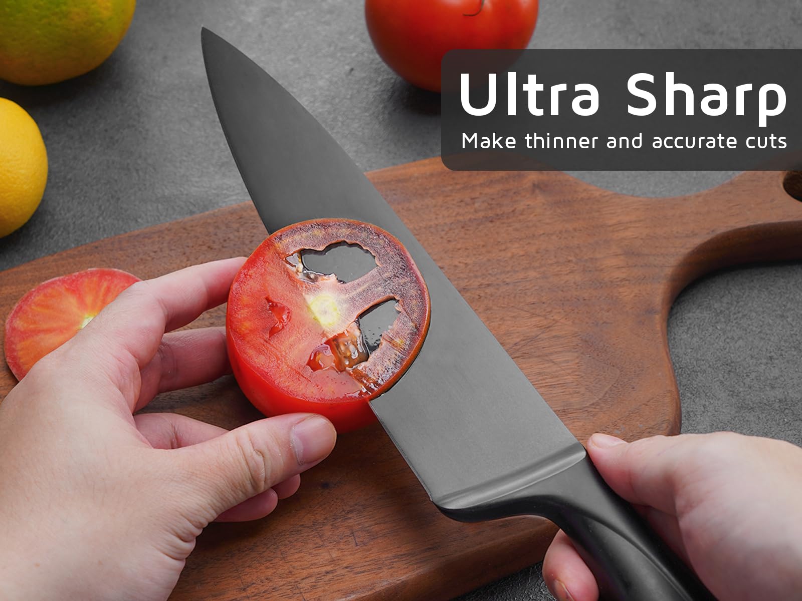 WELLSTAR chef knife 8 inch blade with sheath