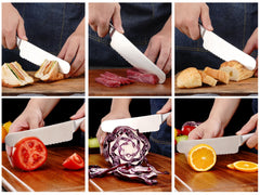 One piece construction of WELLSTAR sandwich knife from blade to handle
