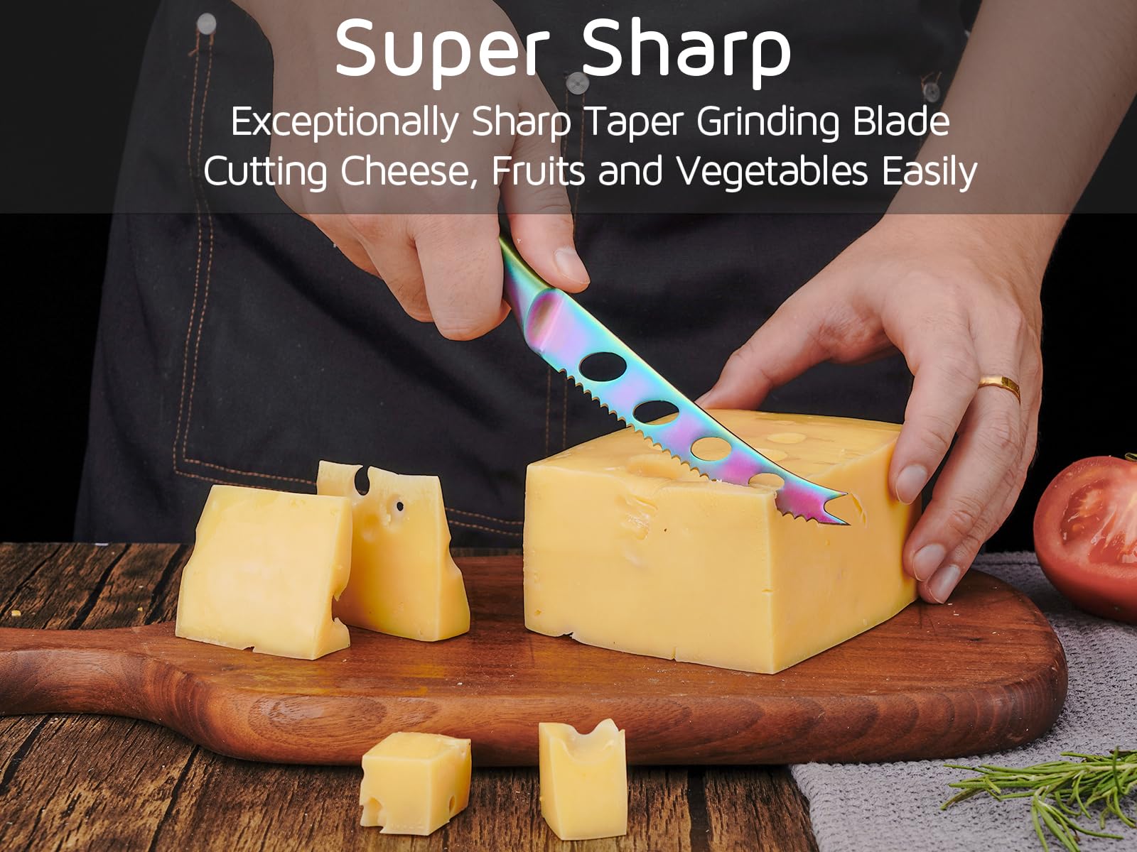 Serrated tomato knife by WELLSTAR 5 inch blade