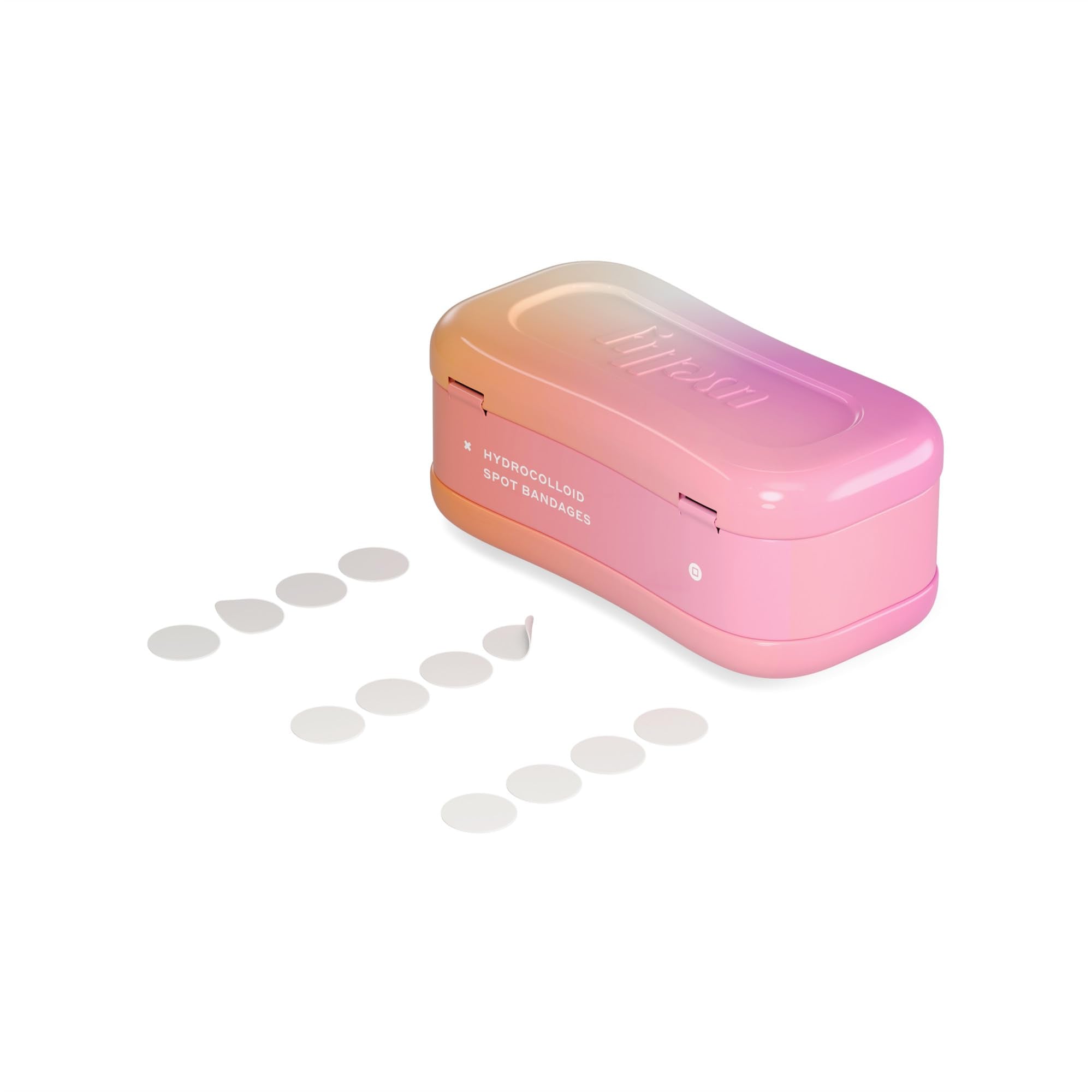 Discreet day and night use acne patches for the face