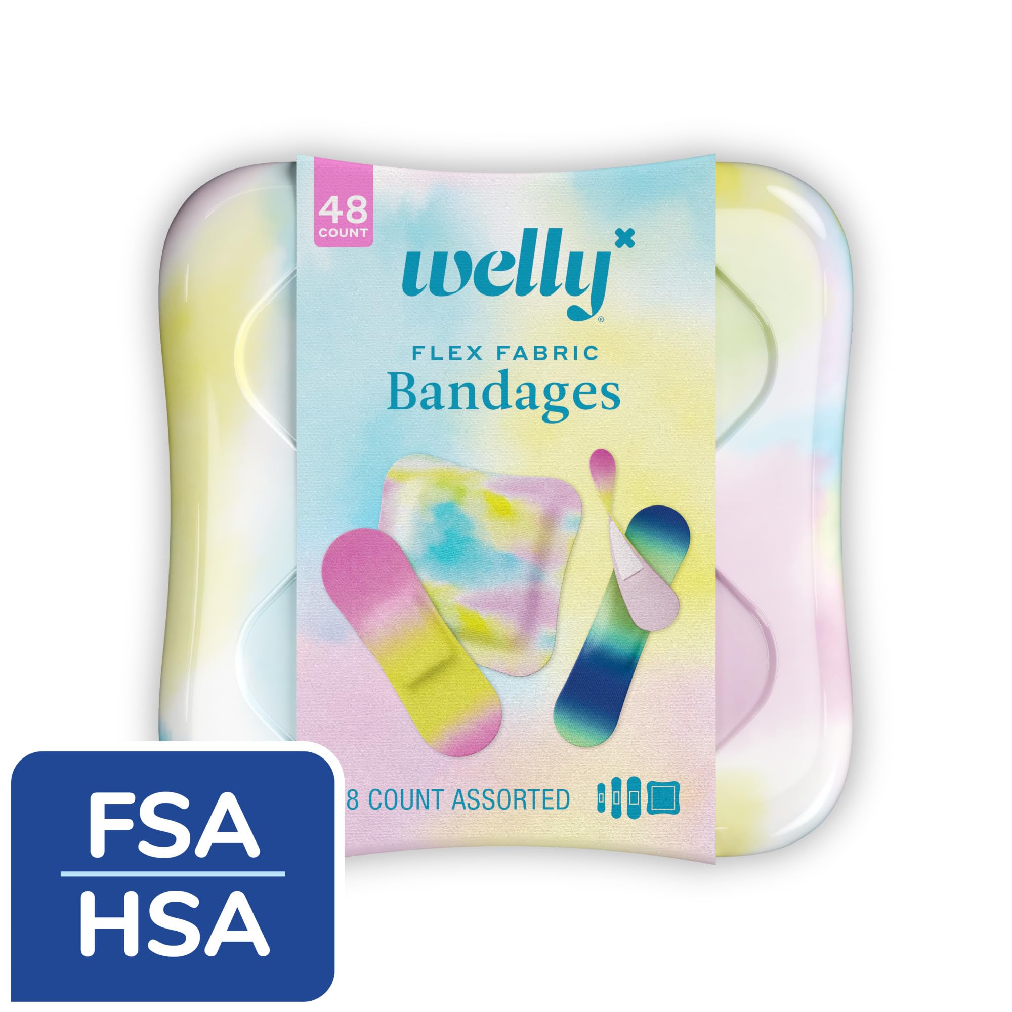Welly Bandages stackable tin container for storage and gifting