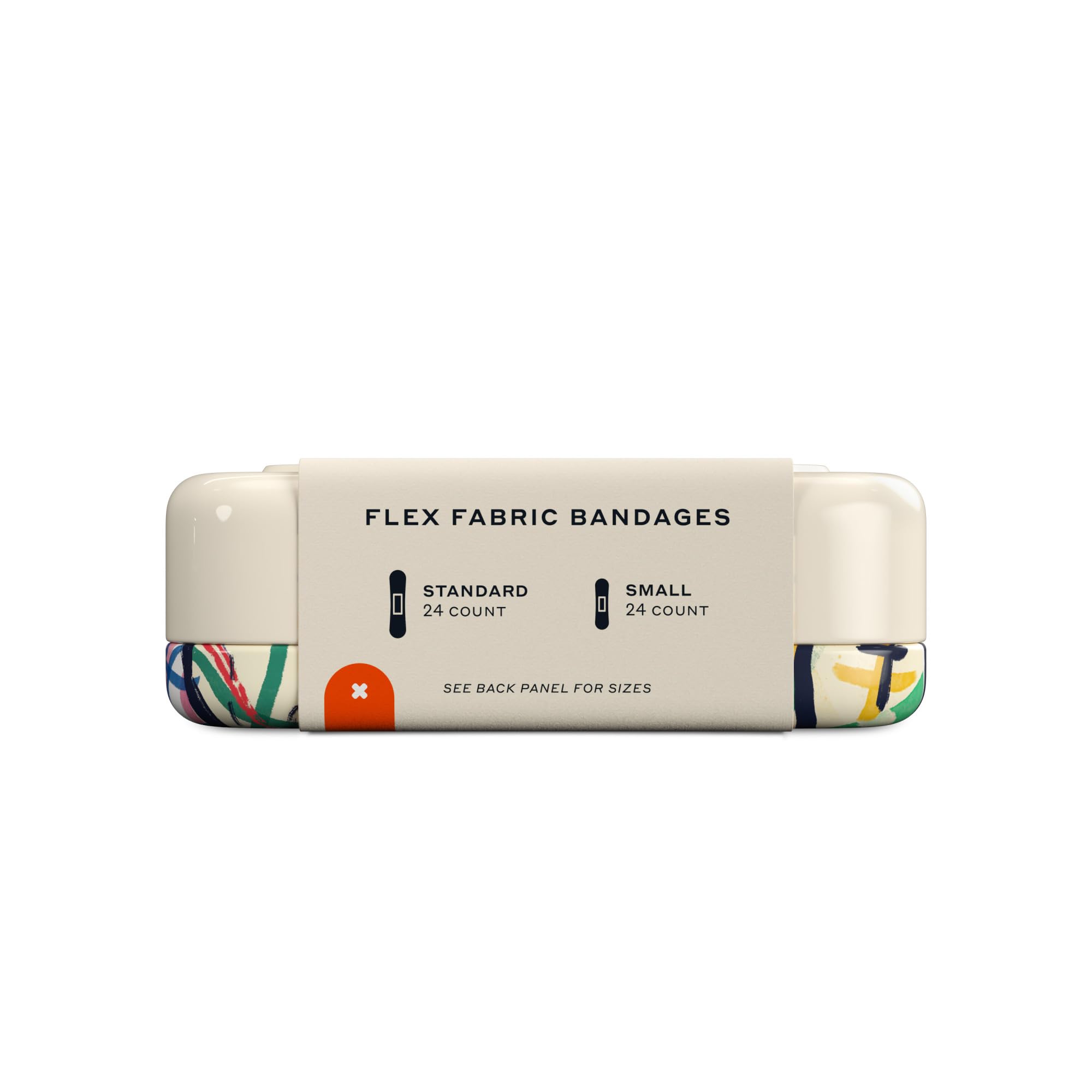 Clear wrapper for quick identification of bandages