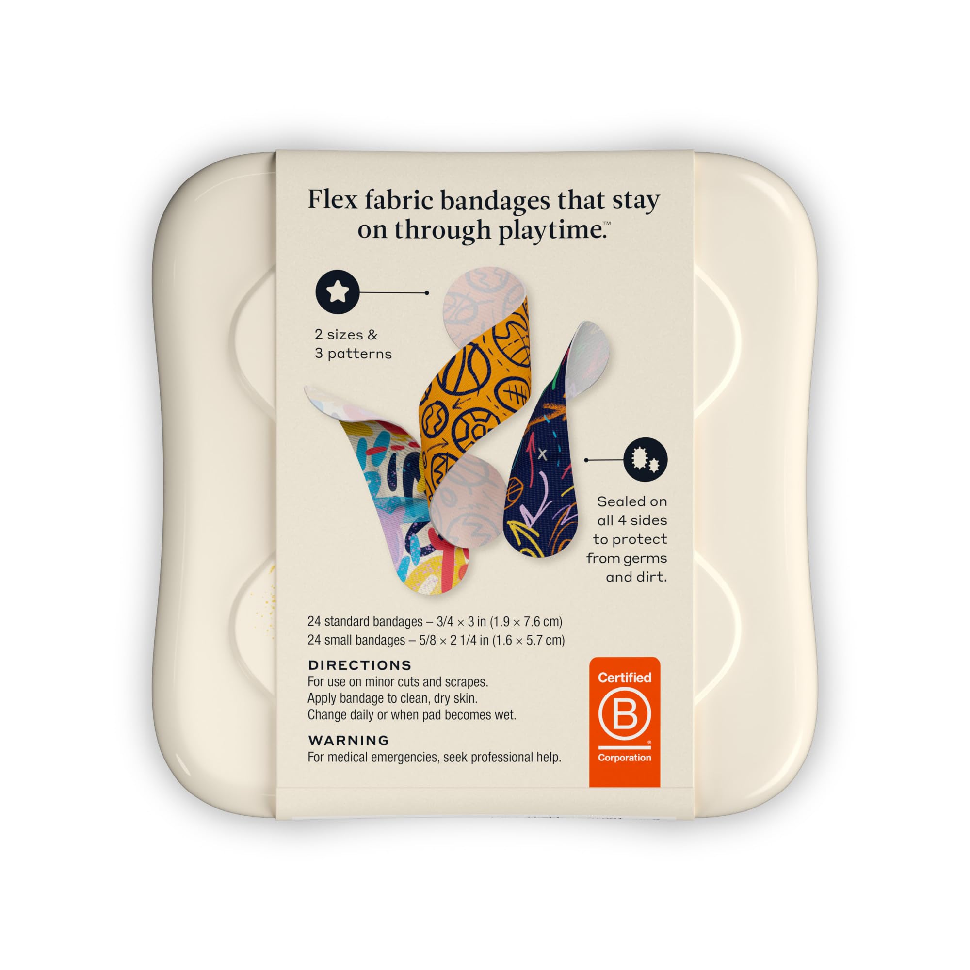 Welly Bravery Badges bandages sports patterns