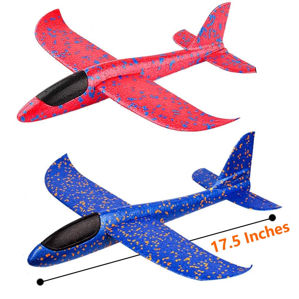 WenToyce 4-color foam airplanes for ages 4-14