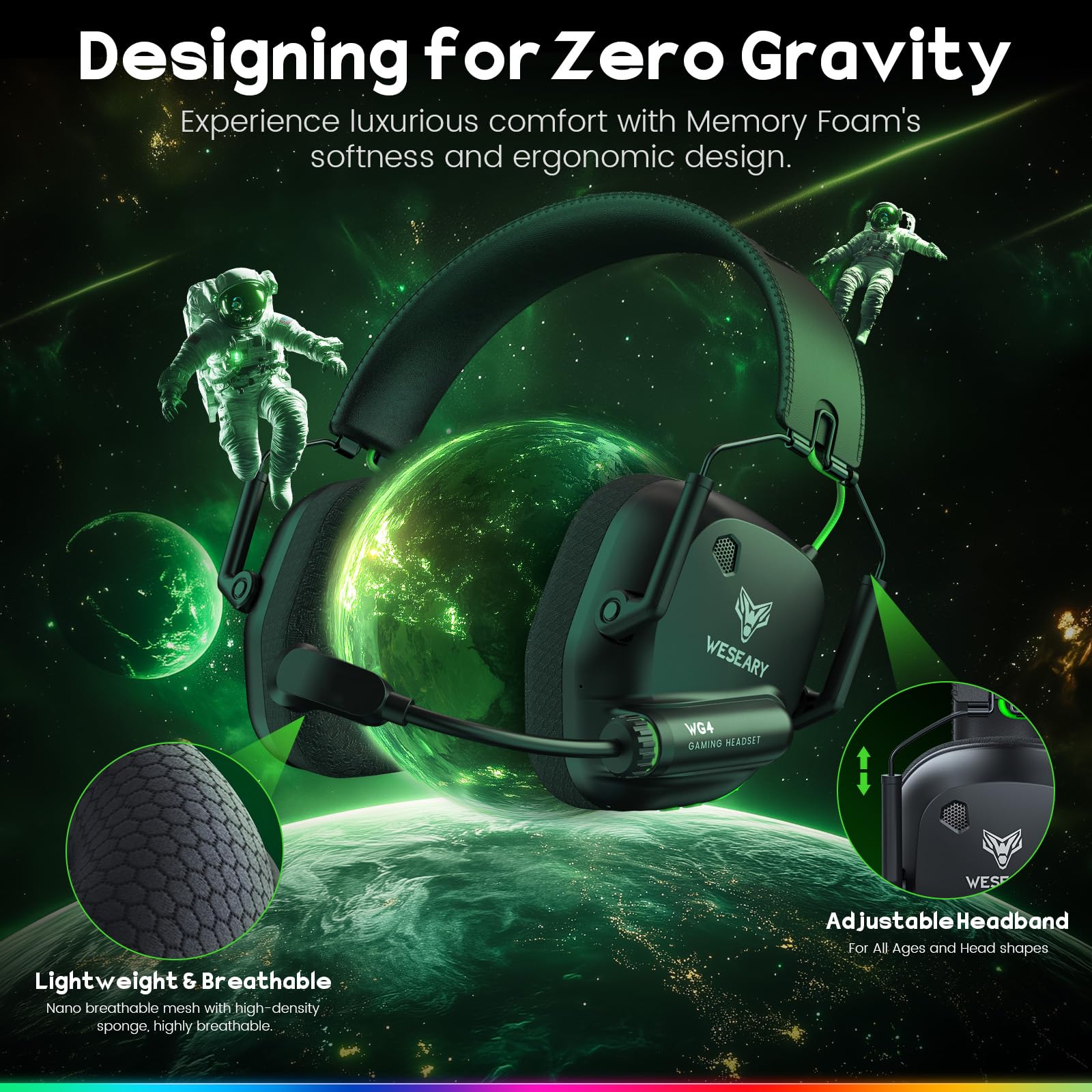 WESEARY lightweight foldable design for portability