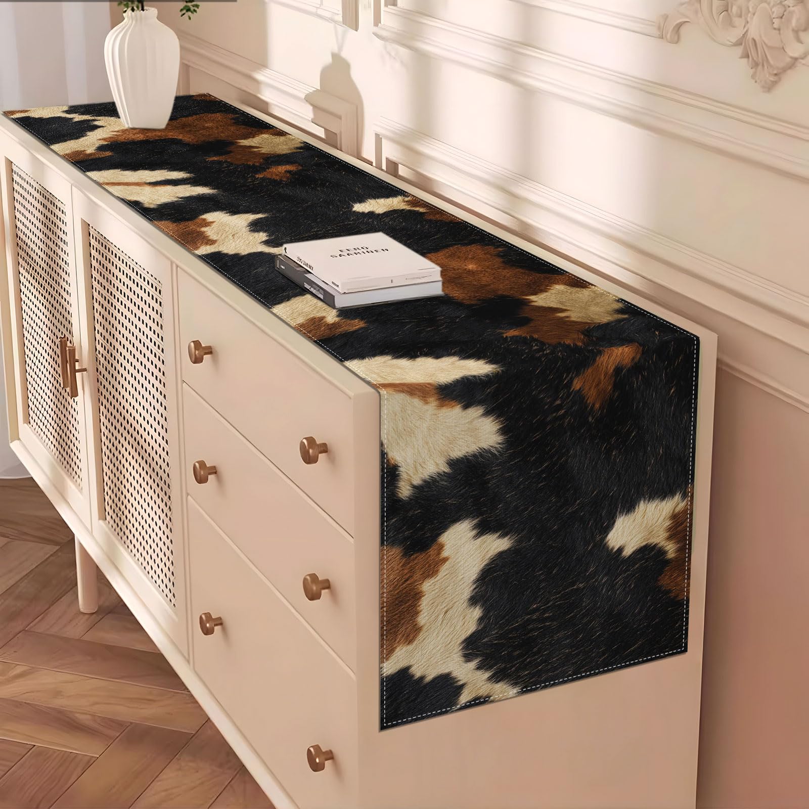 Western farmhouse decor table runner for daily use