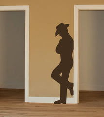 Western Ranch Vinyl Sticker Decor color options display