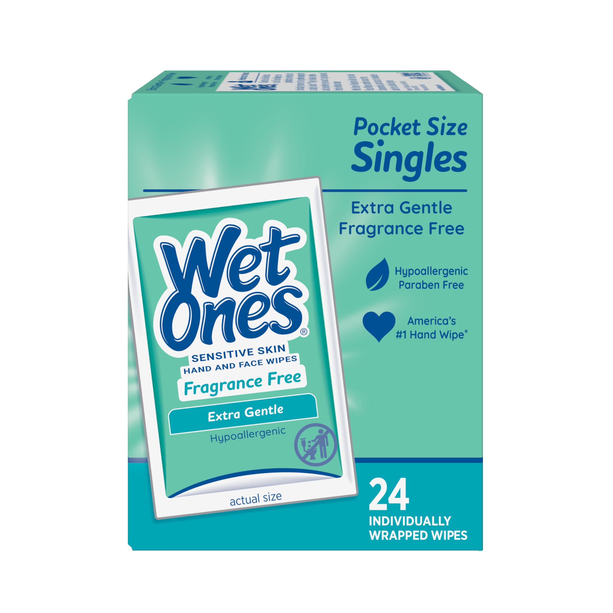 40-count canisters availability on Wet Ones packaging