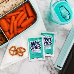 Wet Ones Singles Hand Wipes 6-pack display