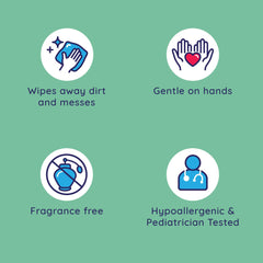 Unscented Wet Ones Singles Hand Wipes for sensitive skin