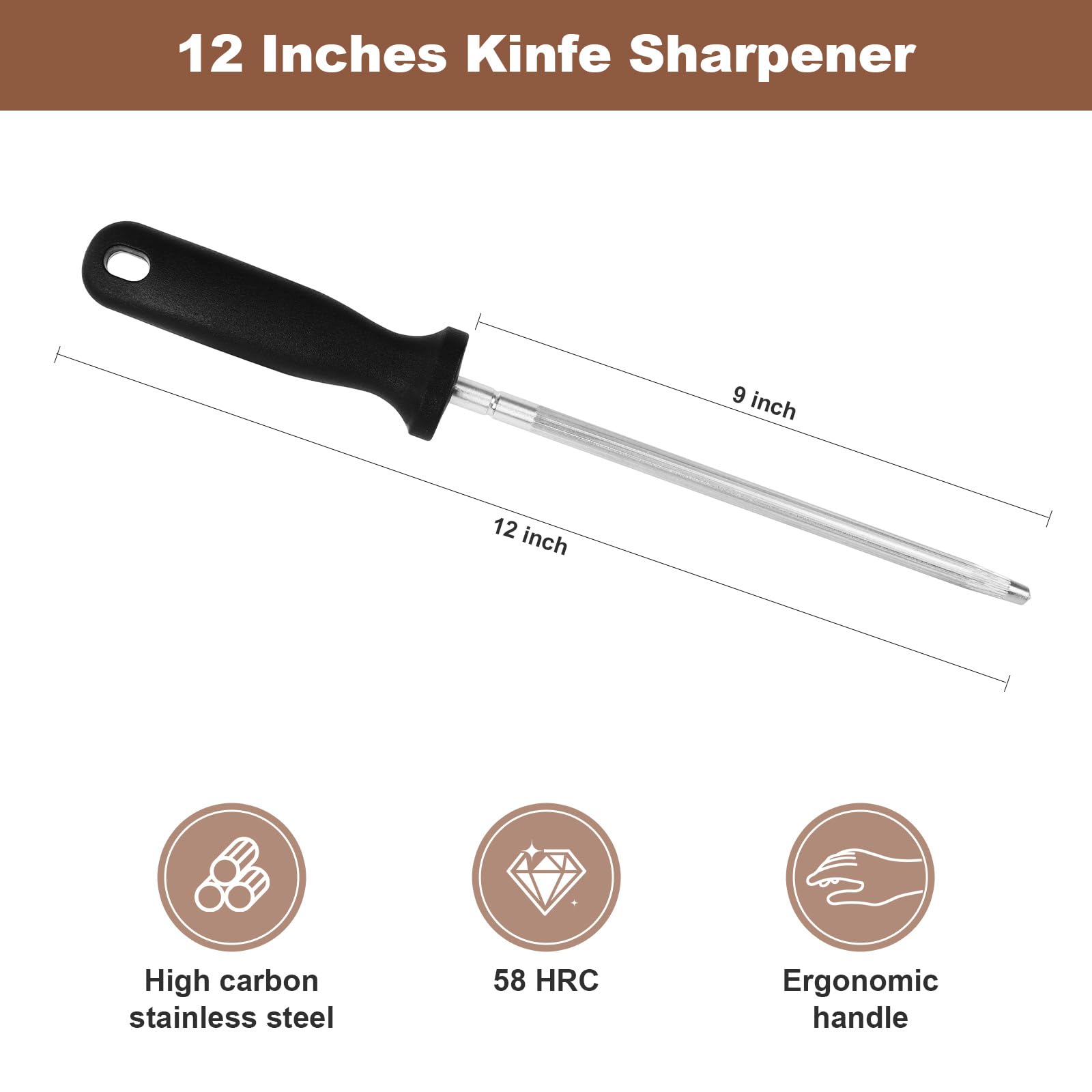 Wgsajlo rod with slip resistant bottom detail